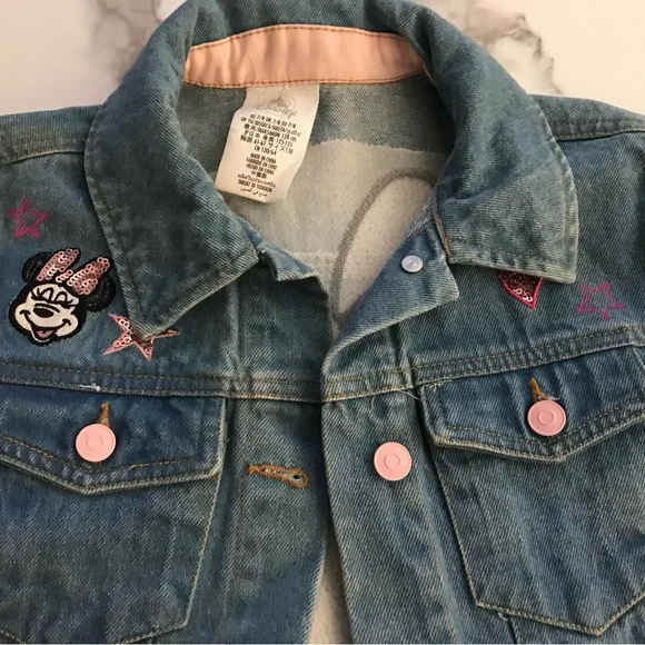 Disney Minnie, Mouse, Jean Jacket